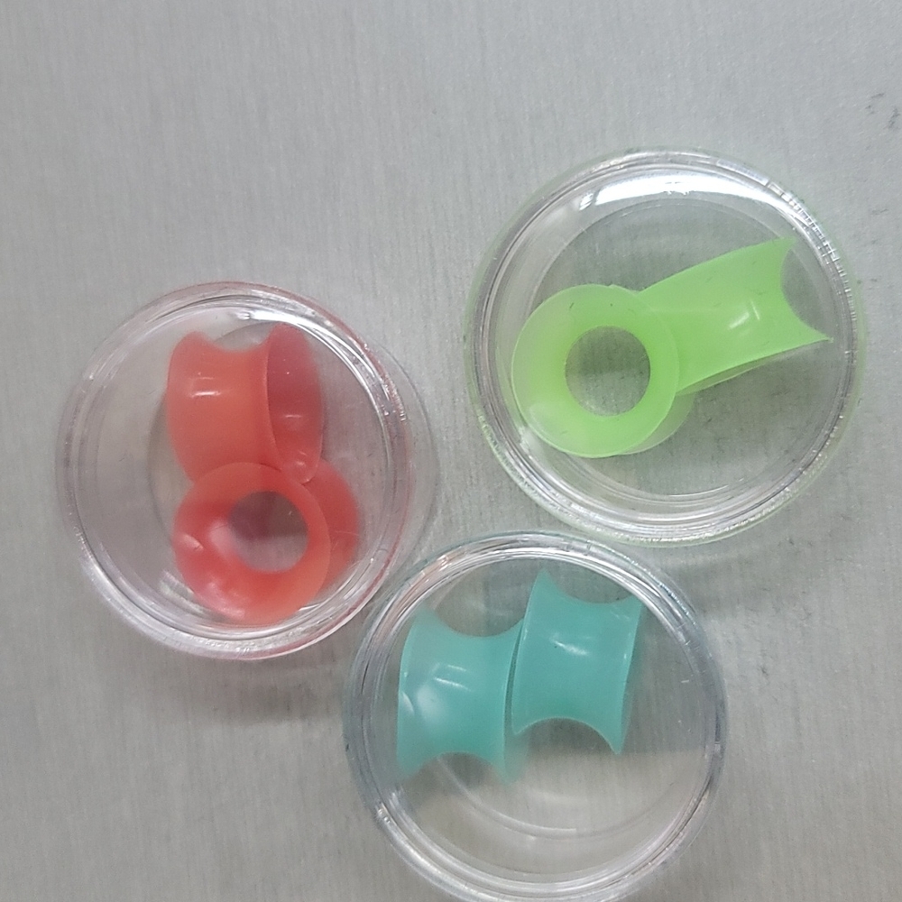 00g 3 pairs thin tunnels